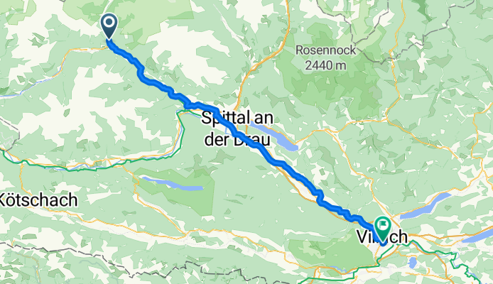 Obervellach - Villach