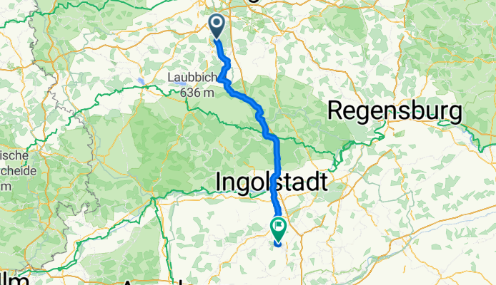 Rednitzhembach - Pfaffenhofen an der Ilm