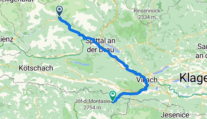 Obervellach - Tarvisio