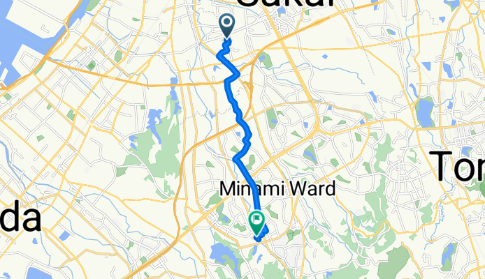 八田北町, 堺市へ城山台3丁目, 堺市