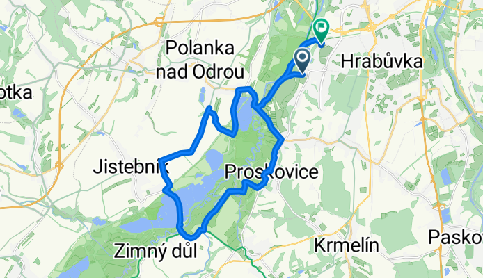 K Odře, Ostrava do Volgogradská, Ostrava