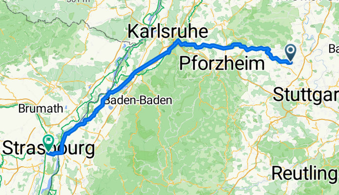 Markgröningen - Straßburg