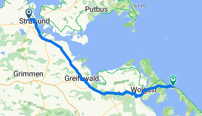 Tag 1: Stralsund - Zempin