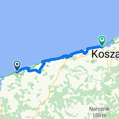 Tag 3: Pustkovo - Mielno (Rennrad)