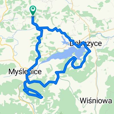 Route in Świątniki Górne