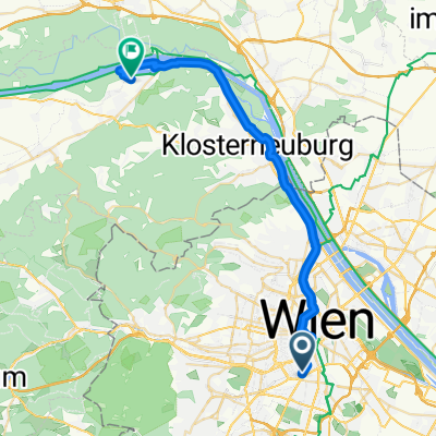 Margaretengürtel, Wien nach Schwalbenweg, St. Andrä-Wördern