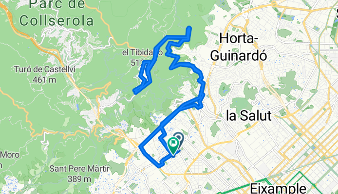 Tibidabo sube y baja