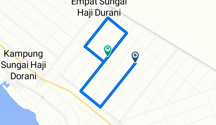 Sungai Besar to Jalan Kasawari Peket Dalam