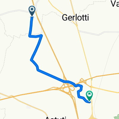 Via Quargnento, Castelletto Monferrato a Via Casale di San Michele, Alessandria
