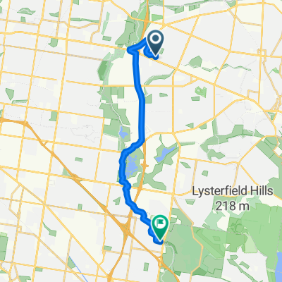 From Wantirna to Dandenong North