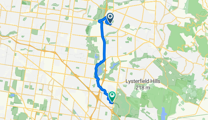 From Wantirna to Dandenong North