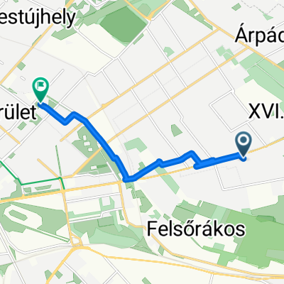 Enikő utca - Egressy út 178. F