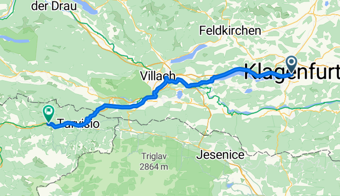 Klagenfurt - Tarvisio