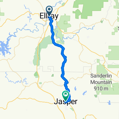From Ellijay to Jasper