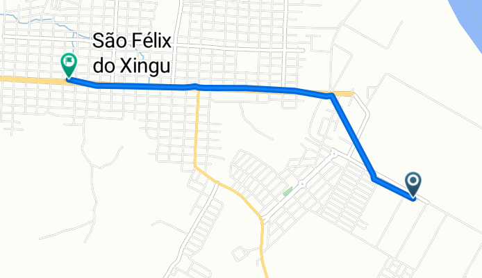 São Félix Do Xingu a Avenida Goiás, São Félix Do Xingu