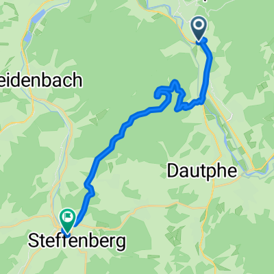 Georg-Kramer-Straße, Biedenkopf nach Oberland, Steffenberg