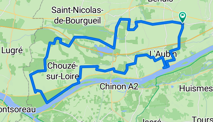 Route du Marnay, Restigné à Route du Marnay, Restigné
