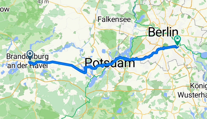 Von Brandenburg(Havel) bis Berlin