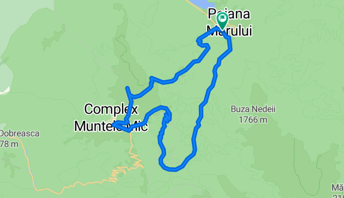 Poiana Marului Muntele Mic (round trip)