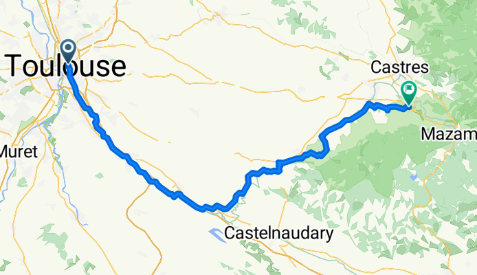 Toulouse - Labastide-Rouairoux