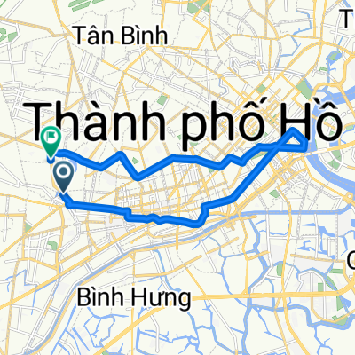 Route to Đường Lũy Bán Bích 151/11