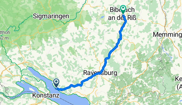 Meersburg - Biberach an der Riß