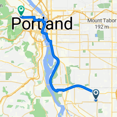 Route in Portland