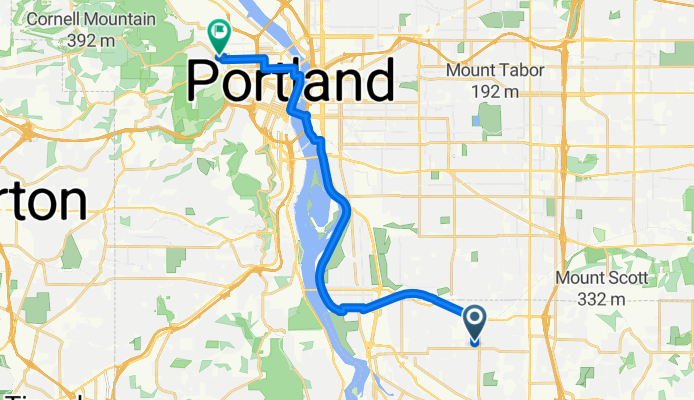 Route in Portland