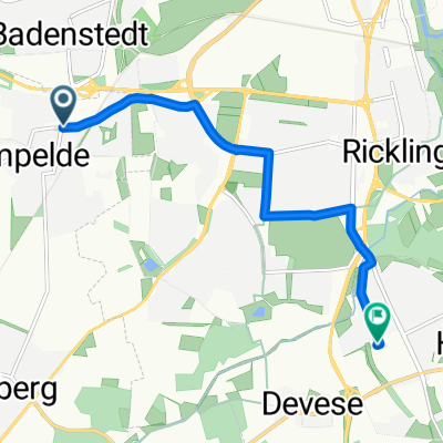 Brandenburger Straße nach Max-von-Laue-Straße 12-20