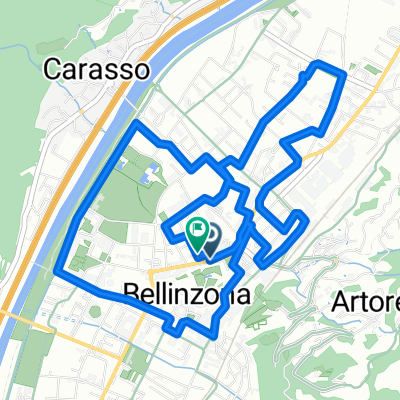 Via Campo Marzio, Bellinzona a Via Campo Marzio, Bellinzona