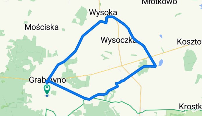 Route in Miasteczko Krajeńskie Gmina