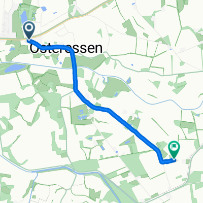 Justus-von-Liebig-Straße, Essen (Oldenburg) nach Hammoor, Essen (Oldenburg)