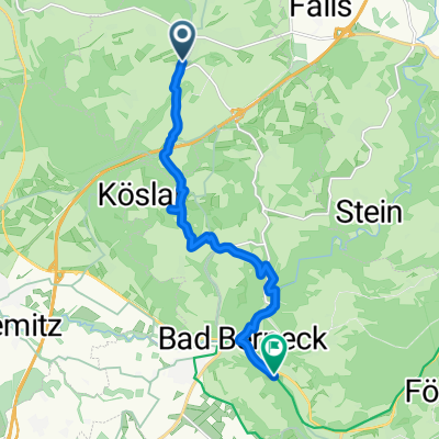 From Marktschorgast to Bad Berneck im Fichtelgebirge