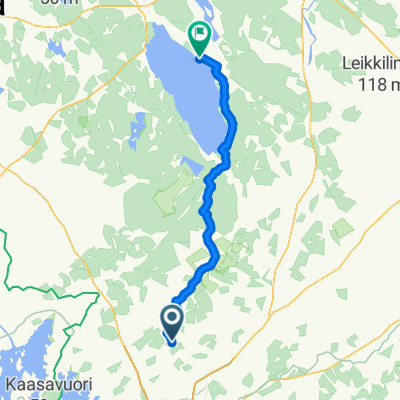 Inkistentie Katismaa 65,7 km