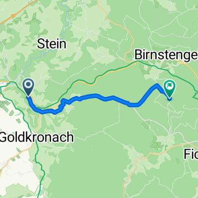 From Bad Berneck im Fichtelgebirge to Warmensteinach