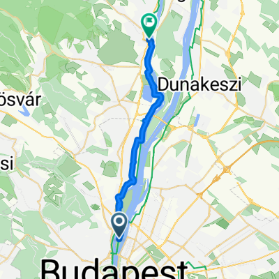 Schulek Frigyes sétány, Budapest - Bükkös part, Szentendre