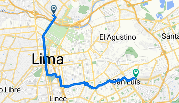 De Presa a Avenida Separadora Industrial