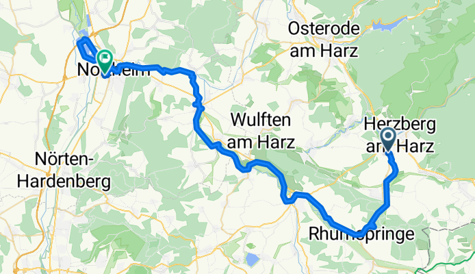 Rhume von Herzberg to Mündung