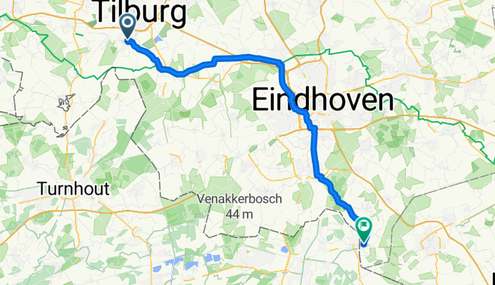 From Goirle to Budel-Schoot