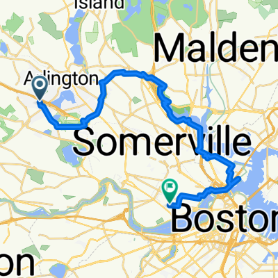 Richmond Rd, Belmont to State St, Cambridge