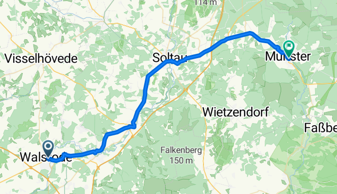 Von Walsrode bis Munster