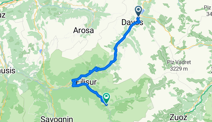 Davos - Samedan