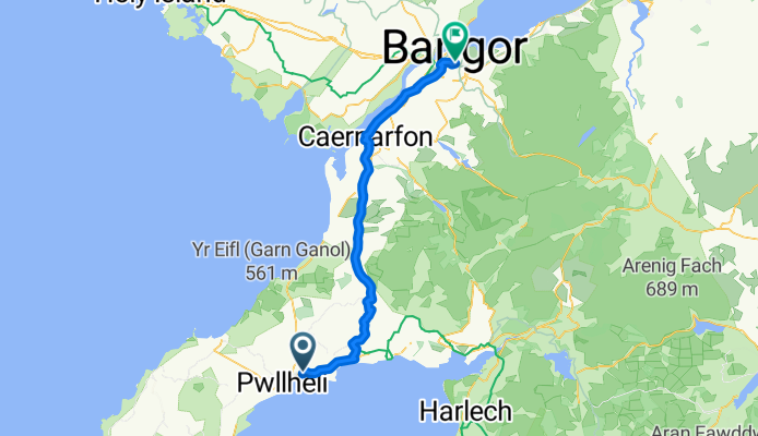 Pwllheli - Bangor