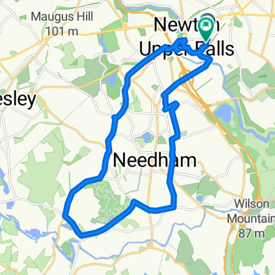 Mechanic St, Newton to Mechanic St, Newton