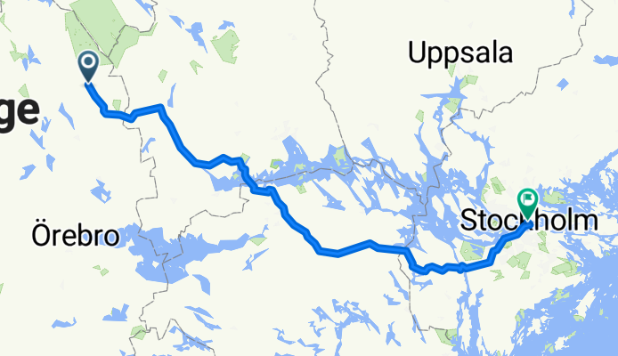 From Ramsberg to Stockholm City