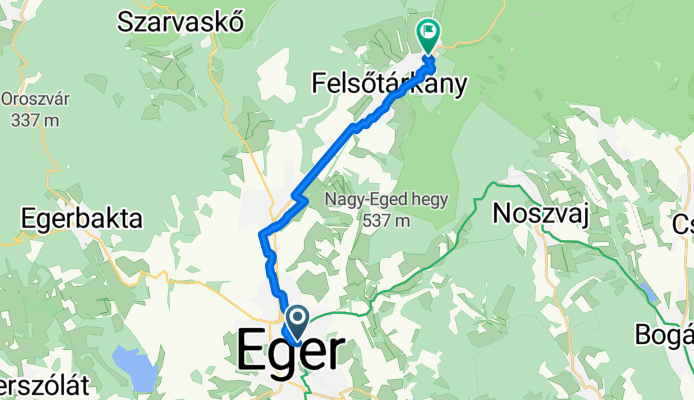 Dobó István tér - Fő út