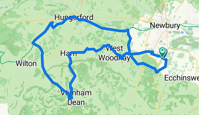 Route in Newbury