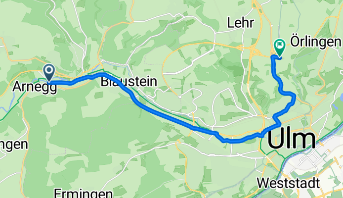Von Blaustein bis Ulm