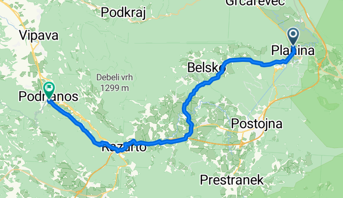 Von Planina bis Triest