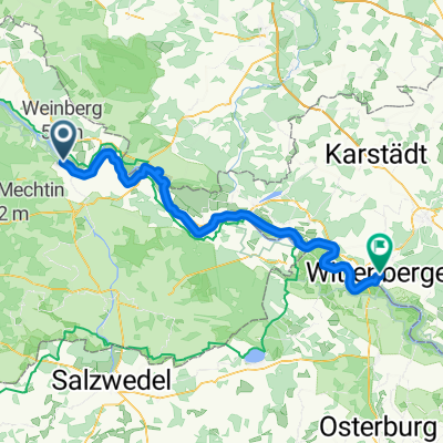 Kranplatz Hitzacker nach Wittenberge Bismarckplatz